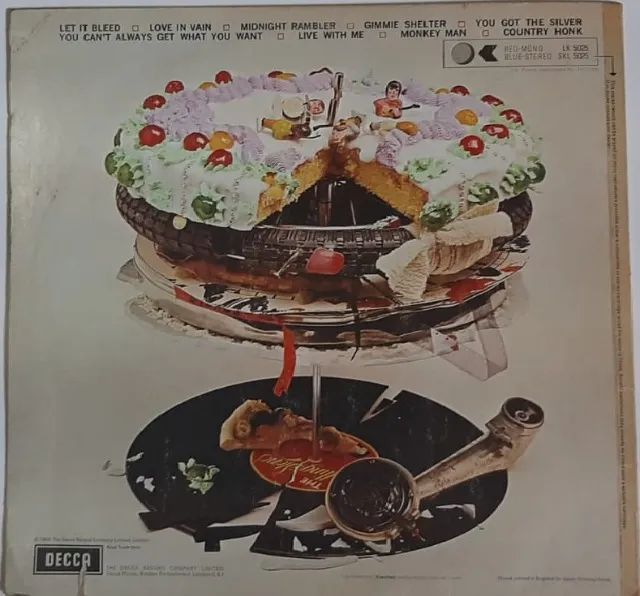 The Rolling Stones - Let it Bleed (1969)  Versão mono, Decca - LK 5025  - Foto 2
