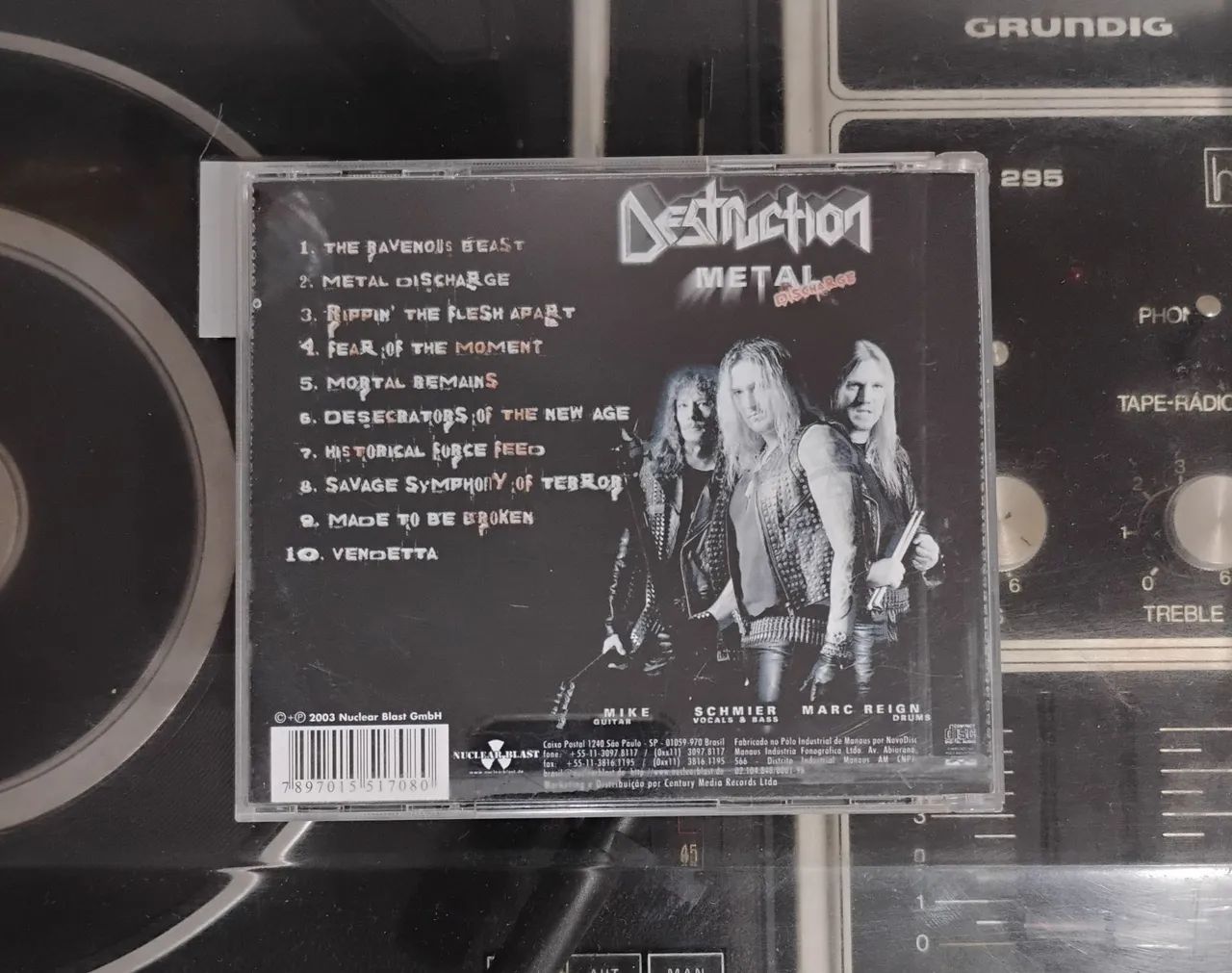 CD Destruction - Metal Discharge (nacional / usado) - Foto 2