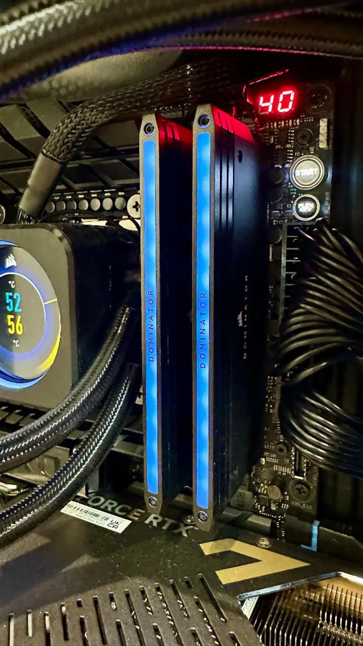 64GB (2x32GB) DDR5 RAM Corsair Dominator Titanium 6600MT/s RGB64312423464707124