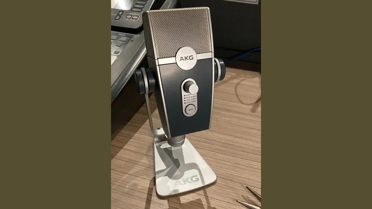 Microfone profissional AKG Lyra C44 Home Studio - Foto 6