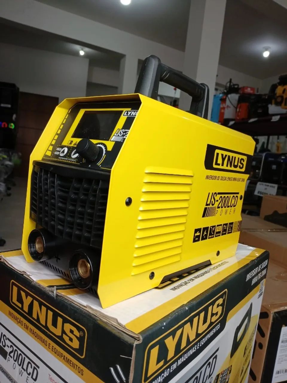 Maquina de solda nova na caixa mma e tig 200A em oferta poucas unidades - Foto 3