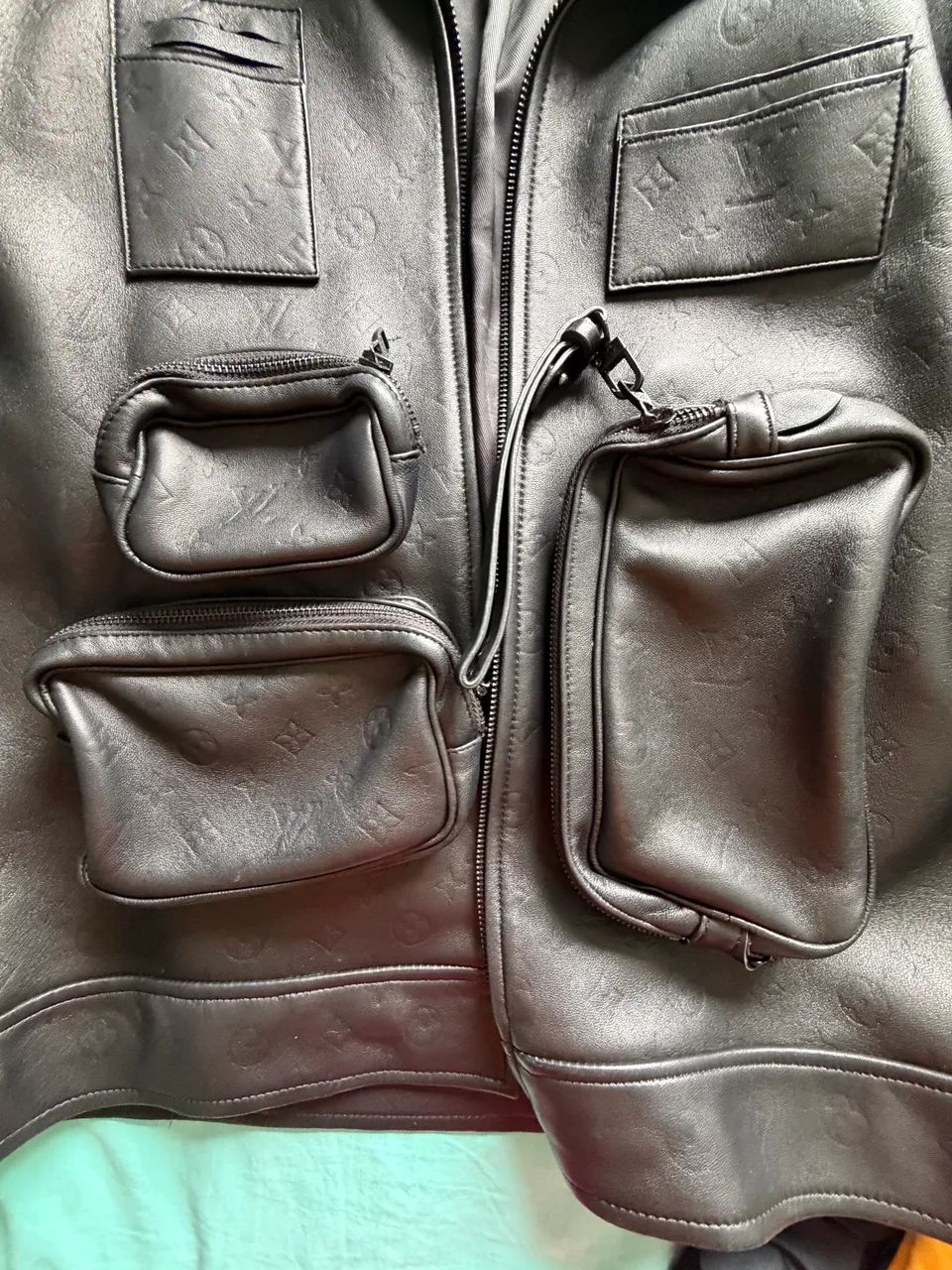 Jaqueta Louis Vuitton em couro  - Foto 3