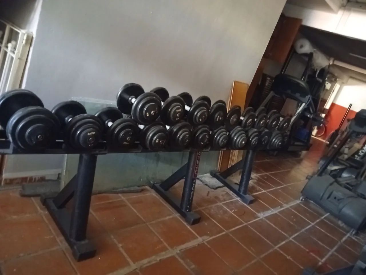 Estante de dubloo. Pesos academia  - Foto 3