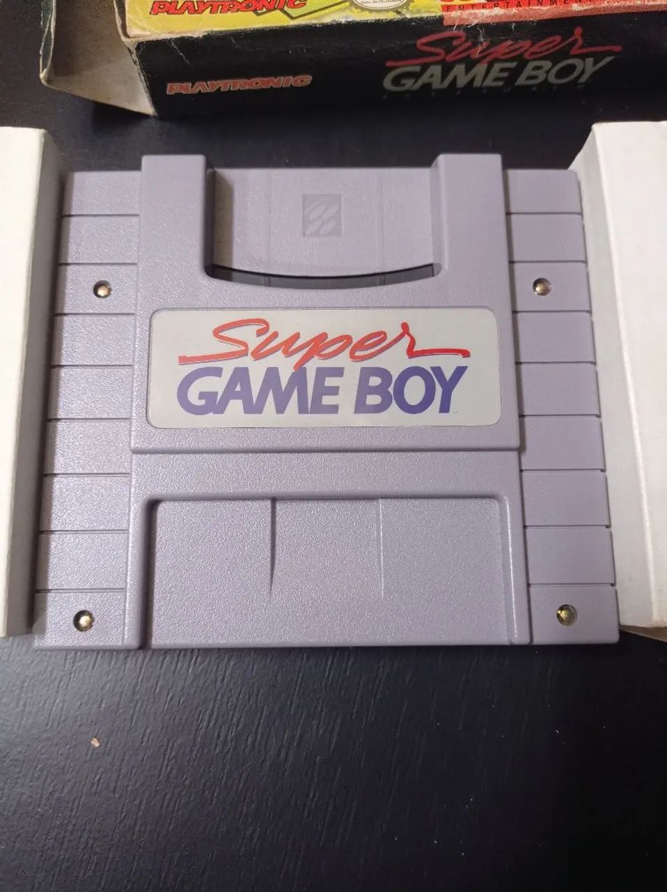 Super game boy super Nintendo na caixa com manual  - Foto 2