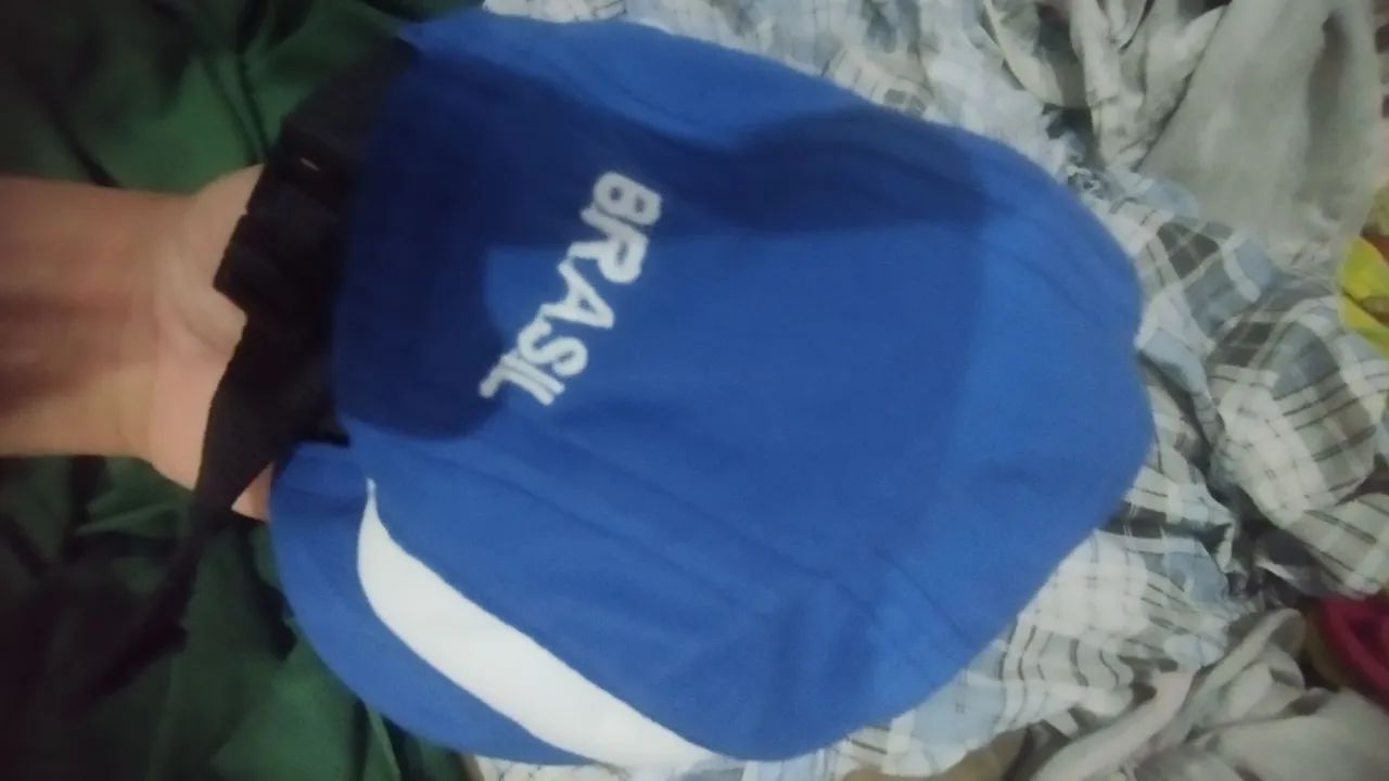 Boné azul do Brasil (guaraná Renner) - Foto 3