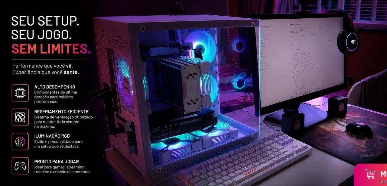 PC GAMER TOP DE LINHA - Foto 2