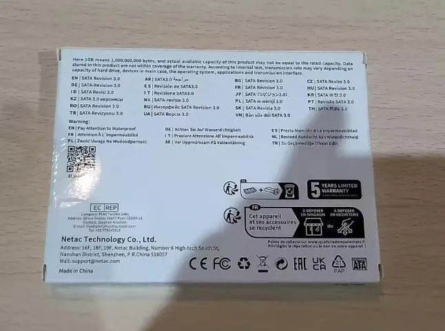 SSD de 256gb Netac - Entrego432209051035248641