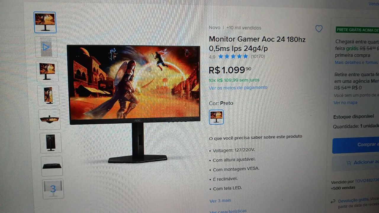 Monitor Gamer