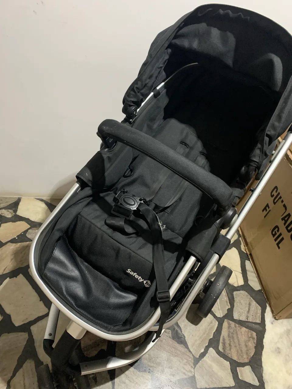 Carrinho de bebê Safety Mobi 3 rodas - Foto 4