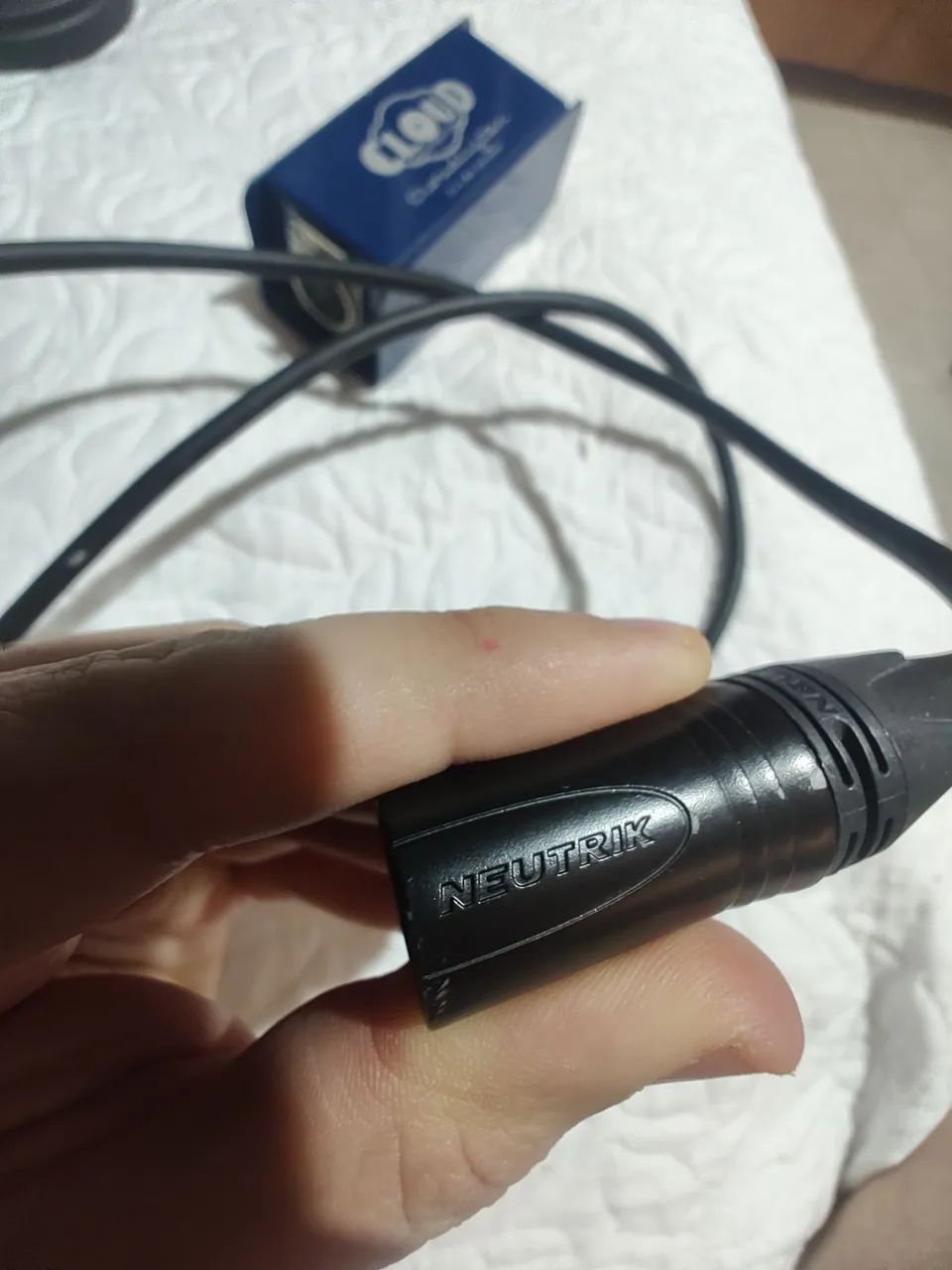 Cabo XLR WBC com conectores Neutrik - 1m