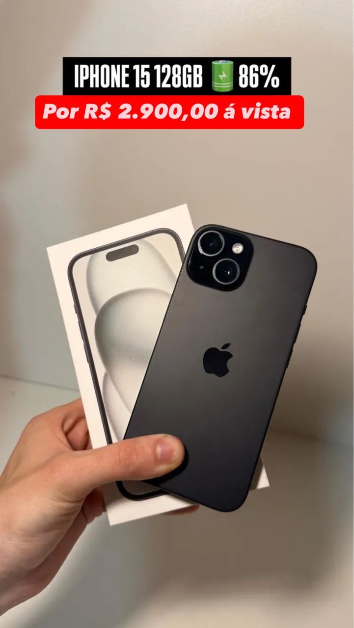 ? IPHONE 15 128GB À VENDA! ? - Foto 2