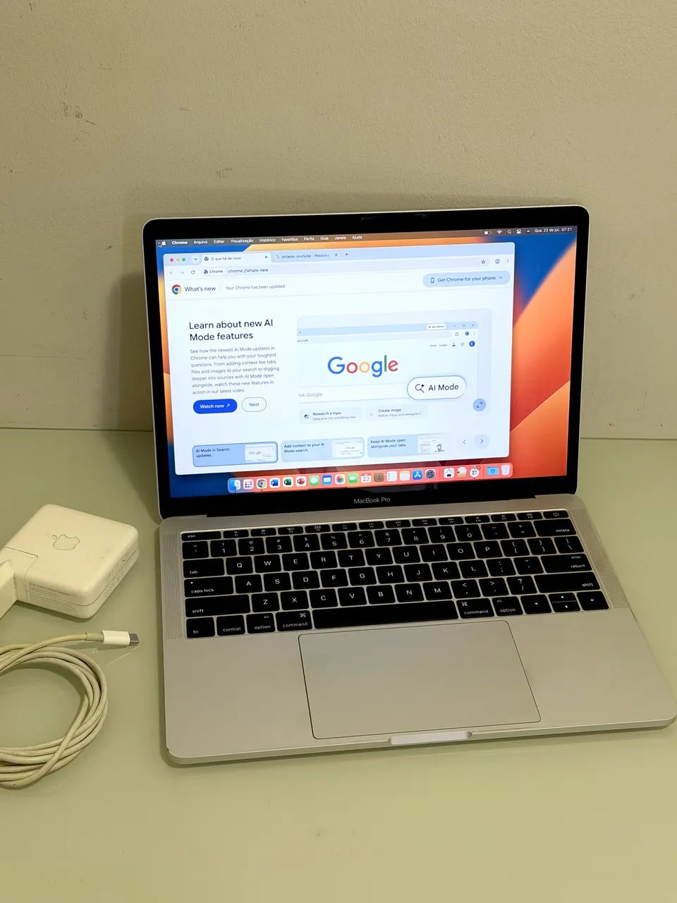 MacBook Pro - A1706 (i5/8GB/ HD256GB) - Ano 2016 - Notebooks - São