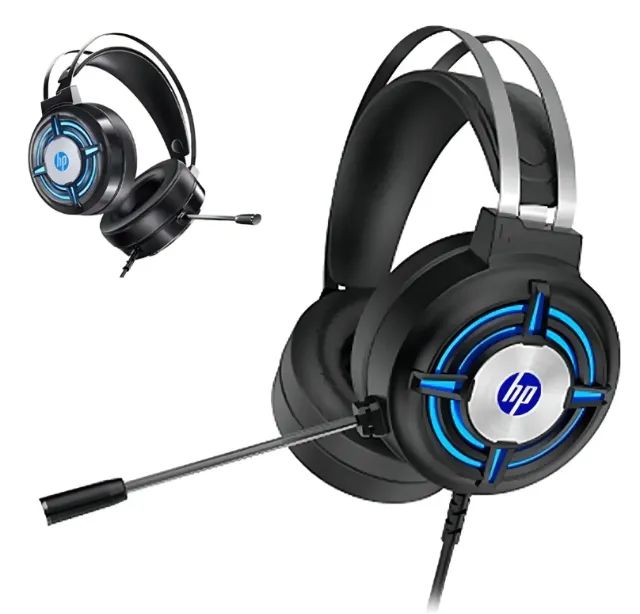 Headset Gamer HP H120 - Com Microfone e LED - Ótimo Estado - Foto 4