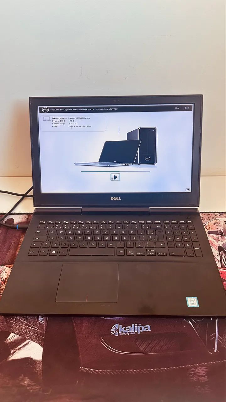 Notebook Dell Inspiron 15 7000 Gaming - Pronto para o Game