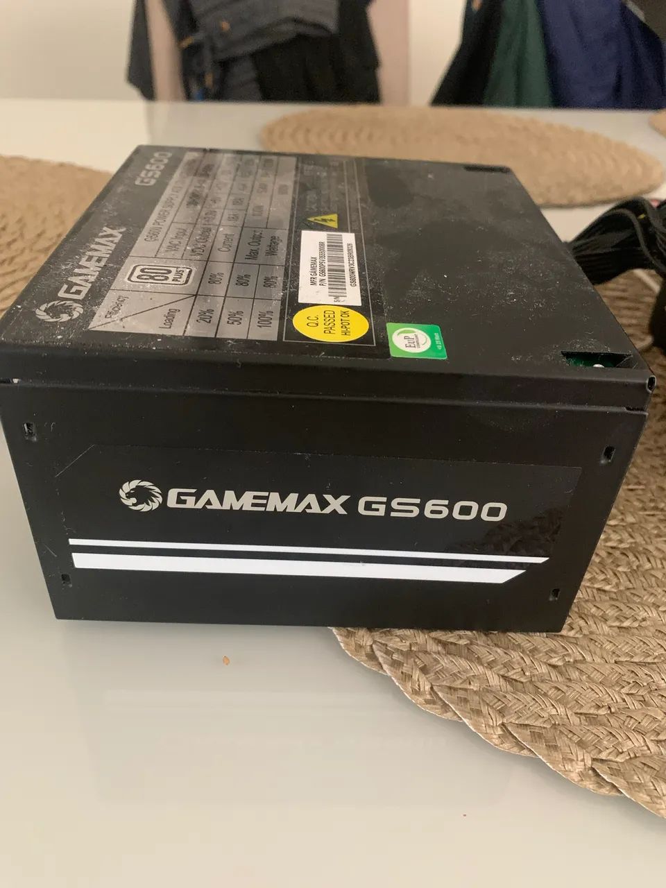 Fonte para computador modelo game max gs600 - Foto 4