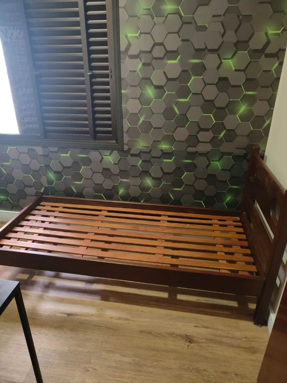 Cama solteiro Madeira Macica - Foto 2