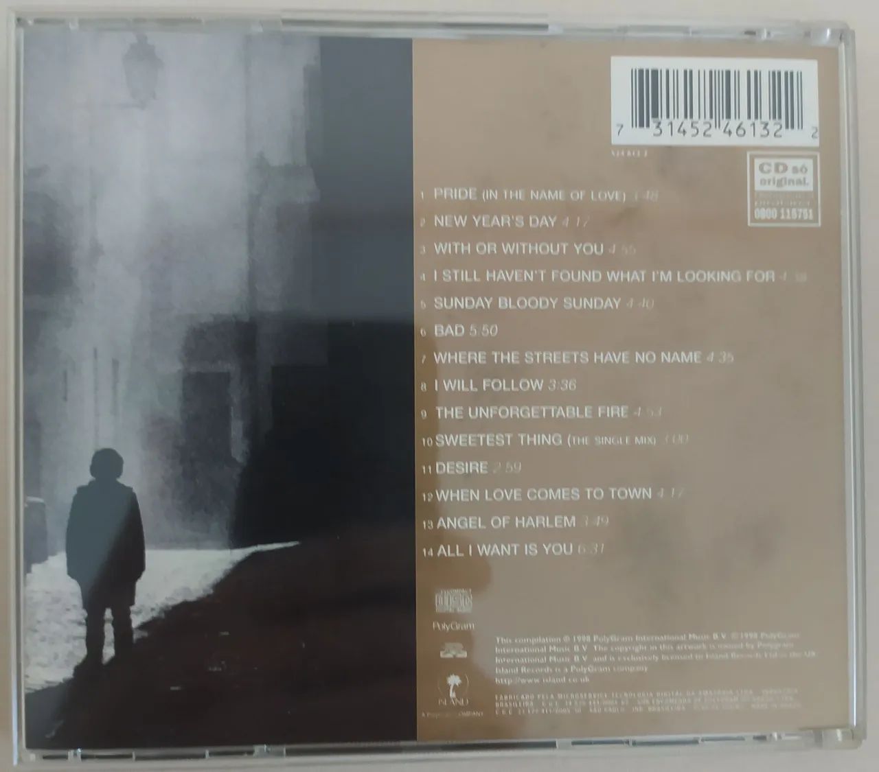 CD U2 - The Best of 1980 - 1990 - Foto 2