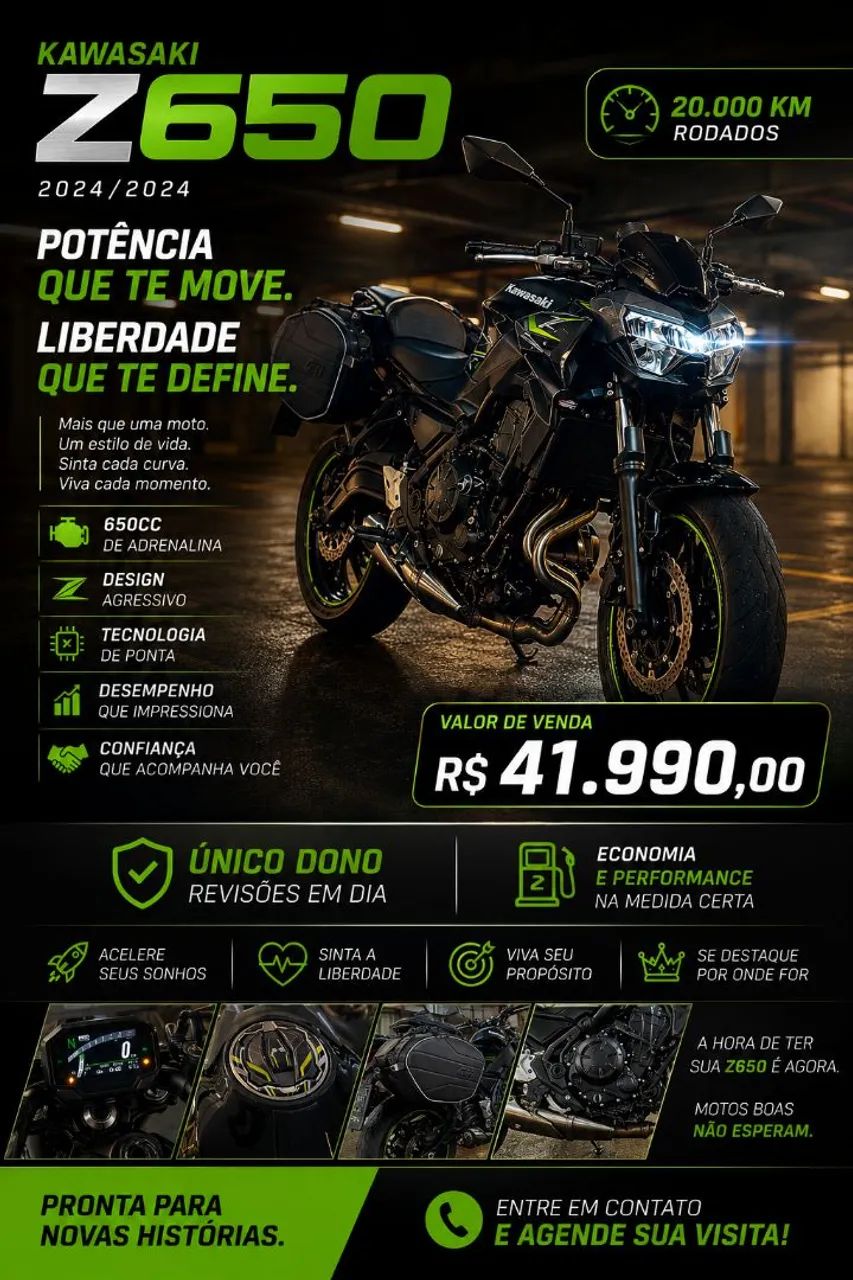 Kawasaki 650 2024 - 1519198141 | OLX