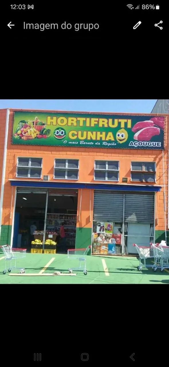 Venda  mercado e hortifruti 