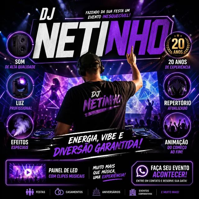 DJ Netinho - Sua Festa completa em um so lugar!