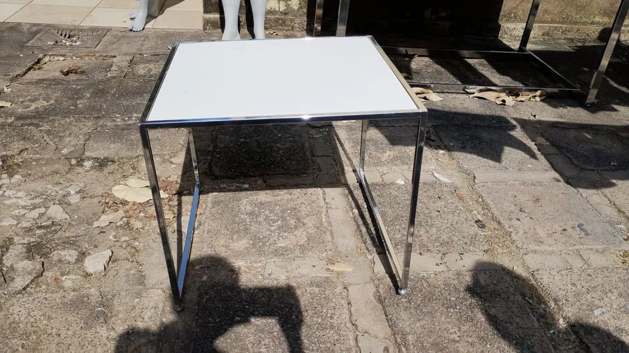 Mesa MDF cromado - Foto 2
