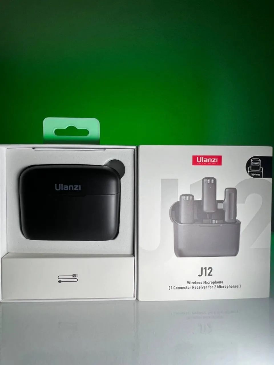 Microfone de lapela duplo Ulanzi J12 Original - Foto 4