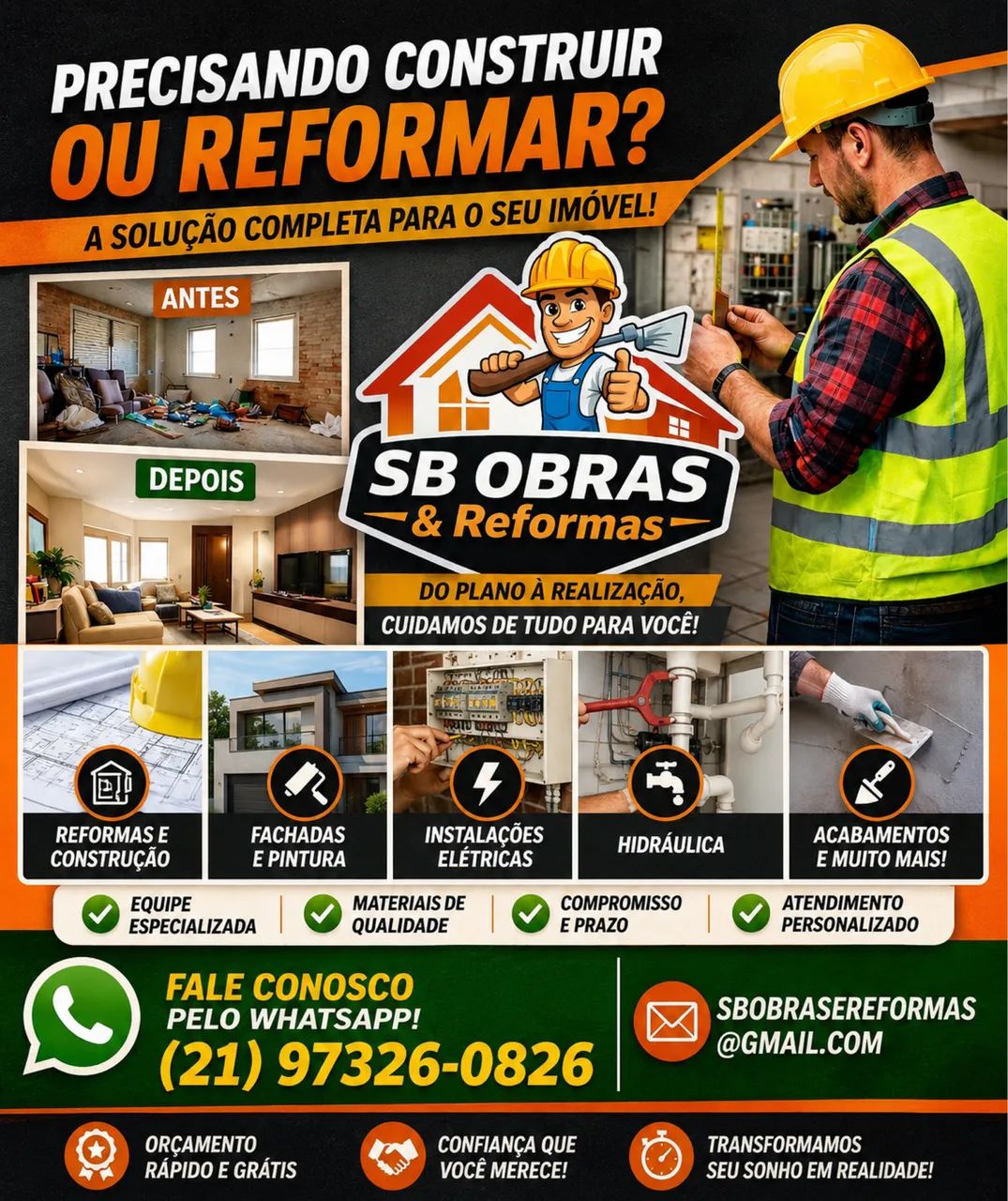 Obras & Reformas, Manutenção Predial