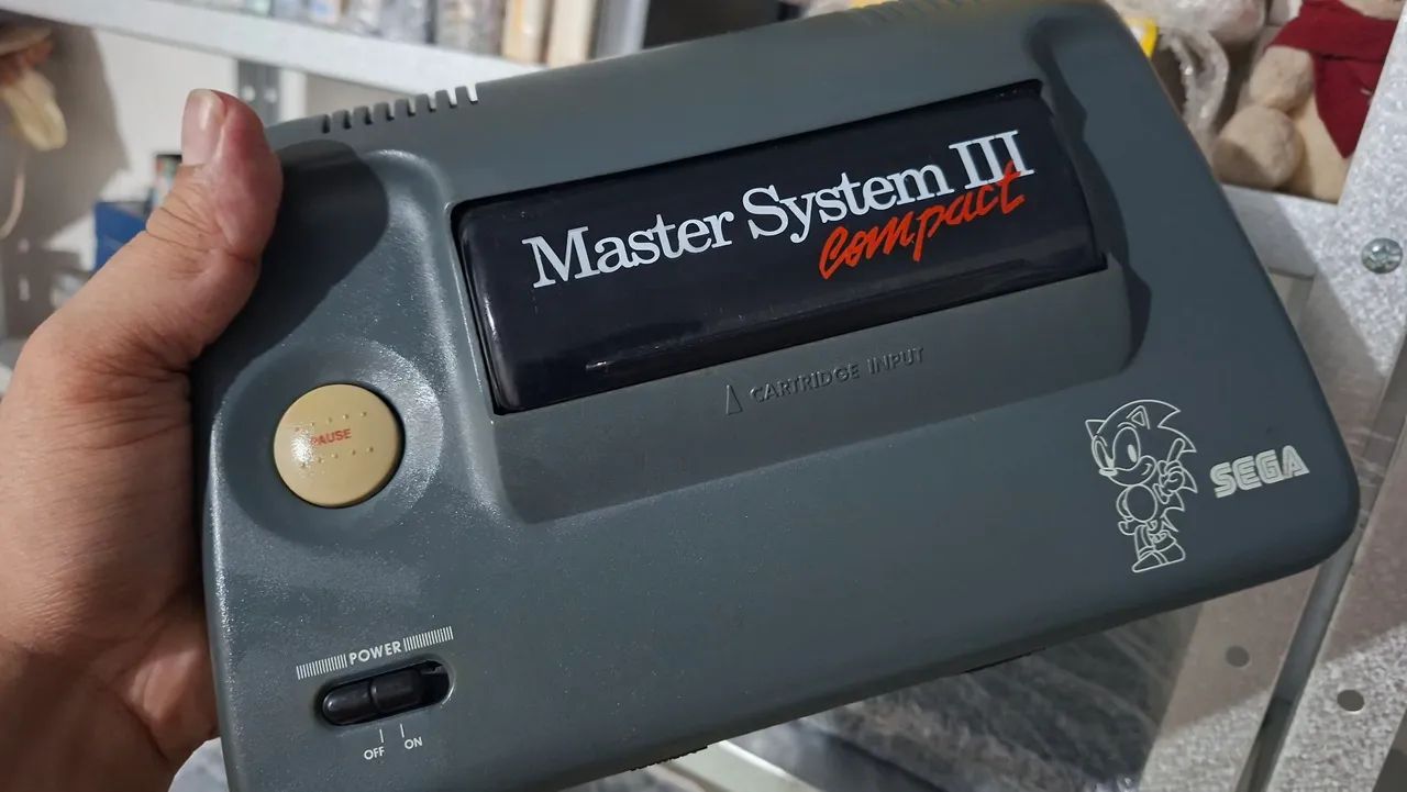 Master System 3 Compact Com Sonic na memoria - Foto 2