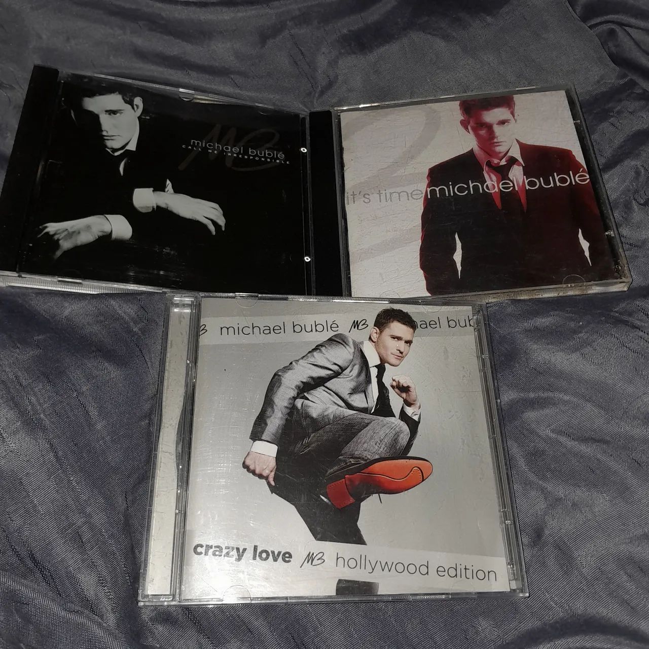 Kit 3 cds e dvd michael bublé