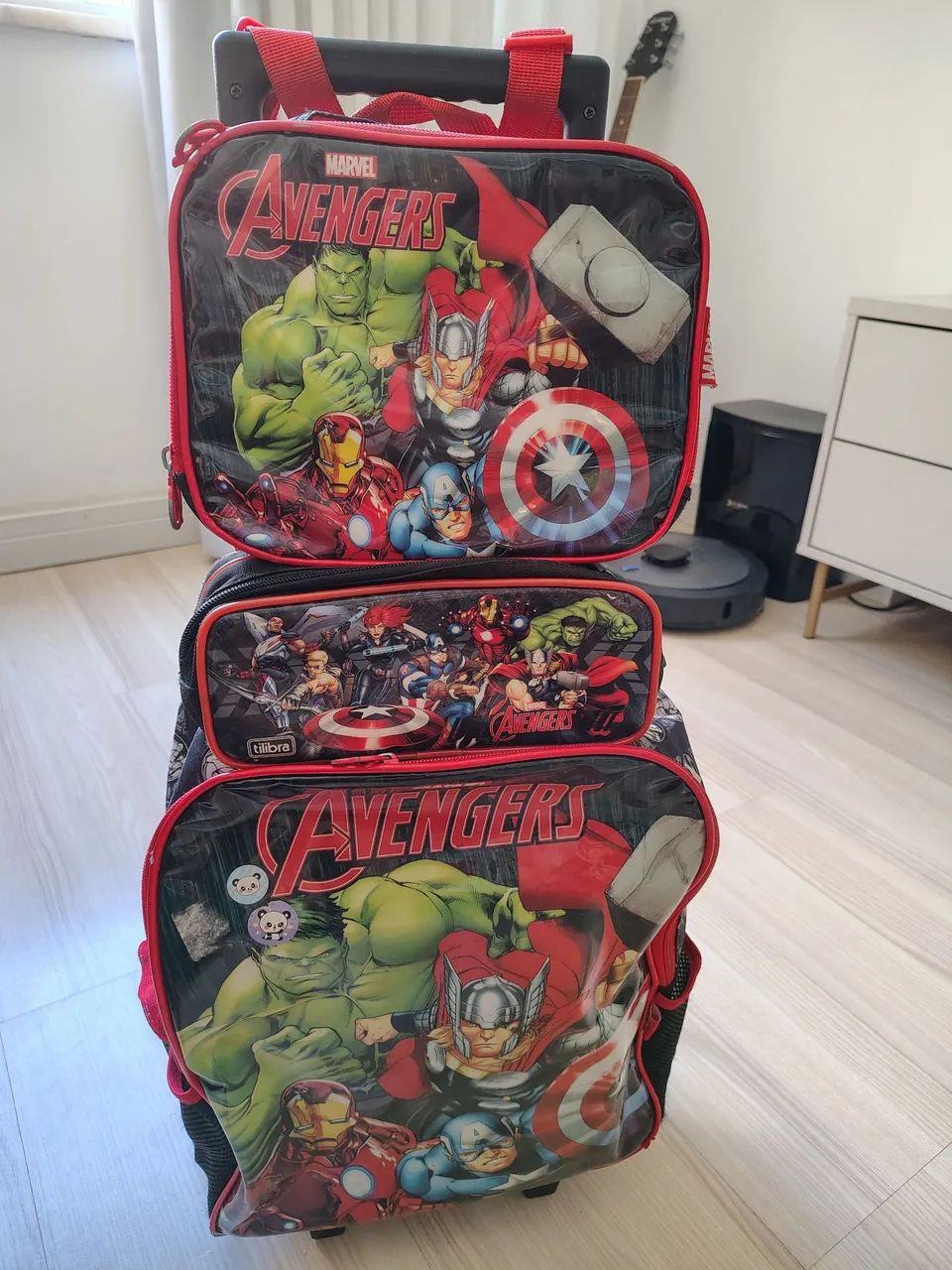 Kit mochila Vingadores Marvel  - Foto 5