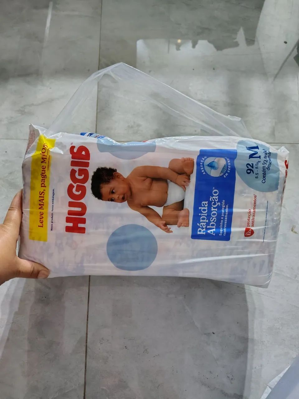 Fraldas descart áveis P e M  - Foto 2