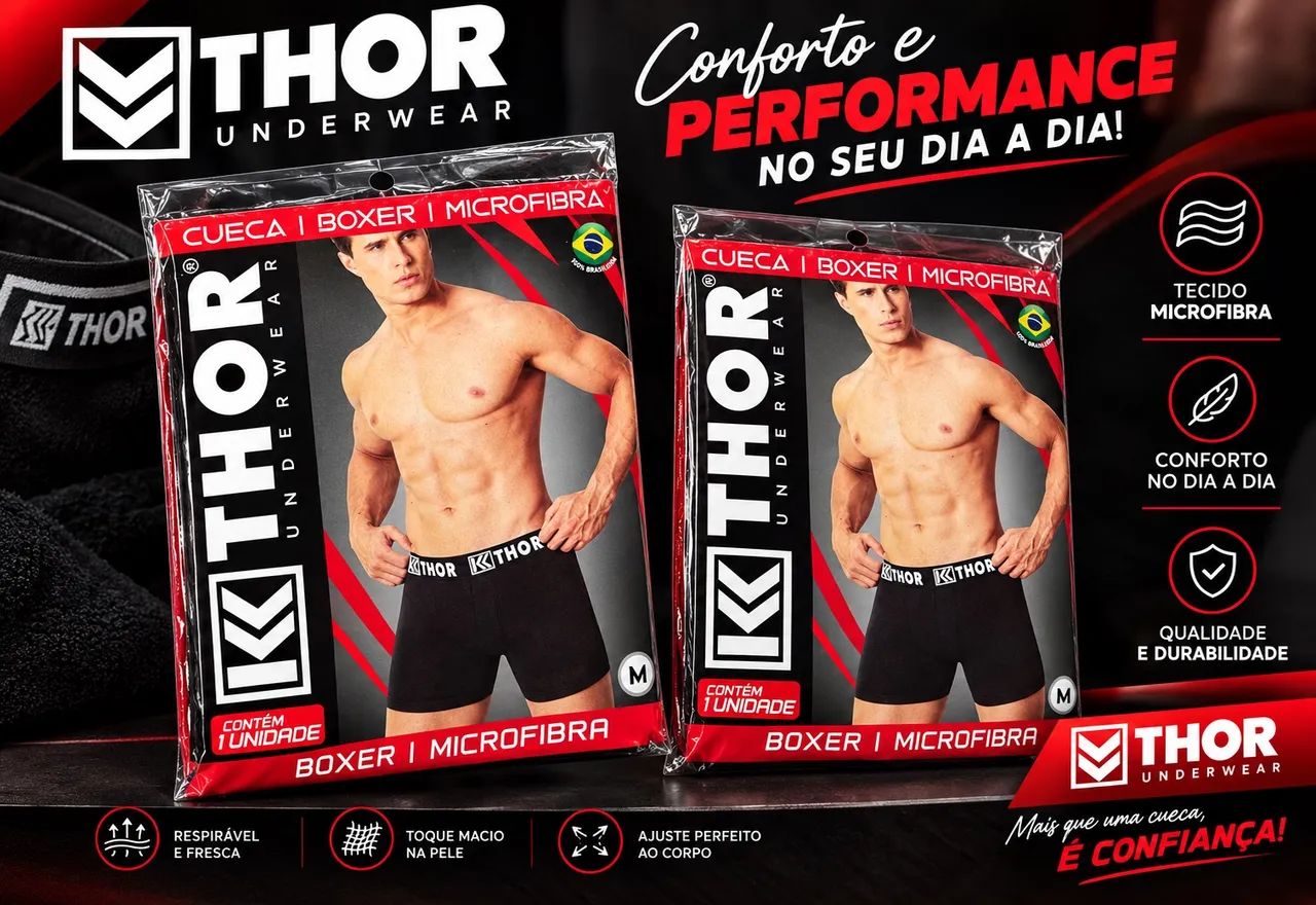 Cuecas boxer microfibra TAM M 