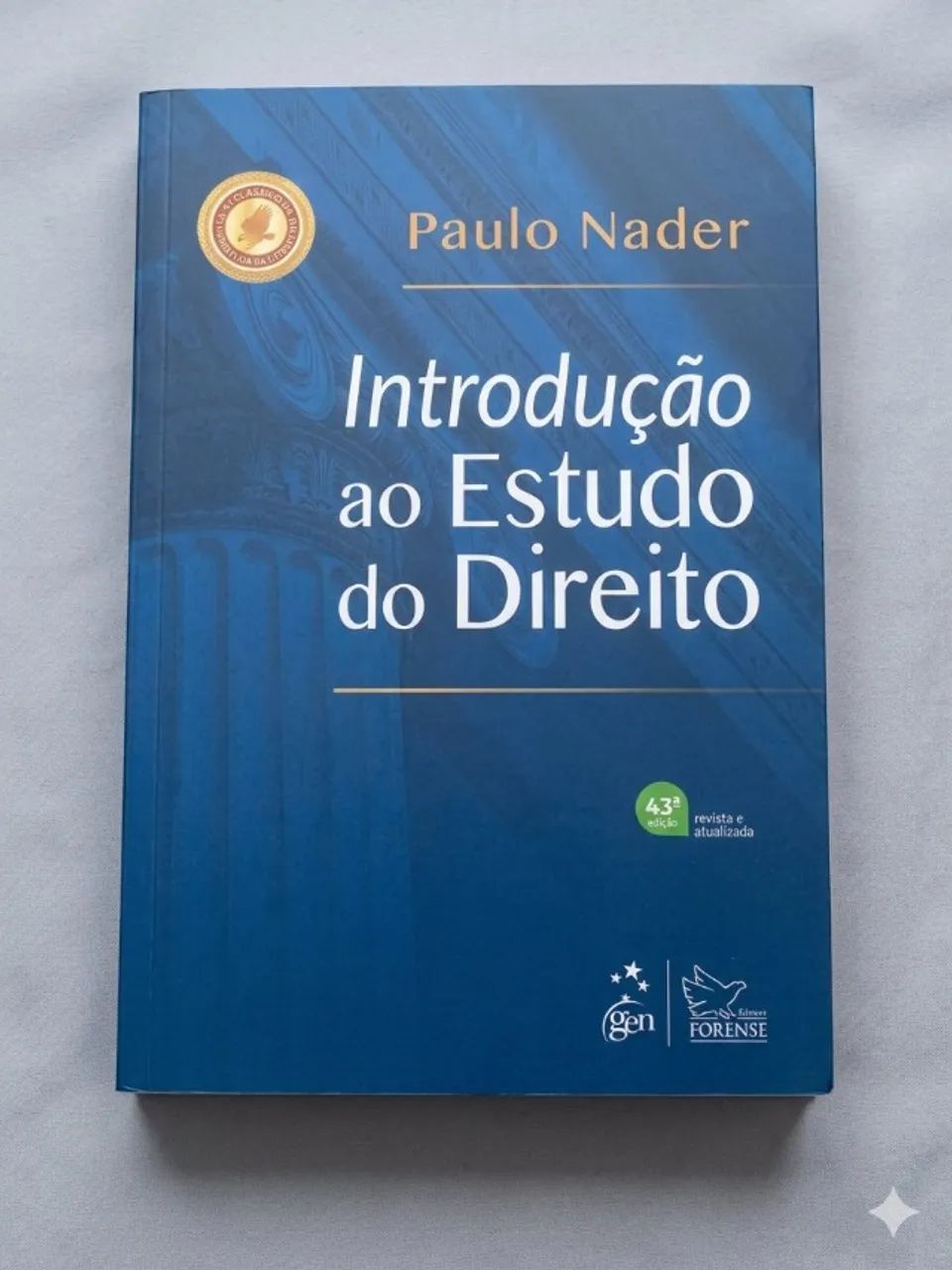 Introdução ao Estudo do Direito Paulo Nader 43ª Edição