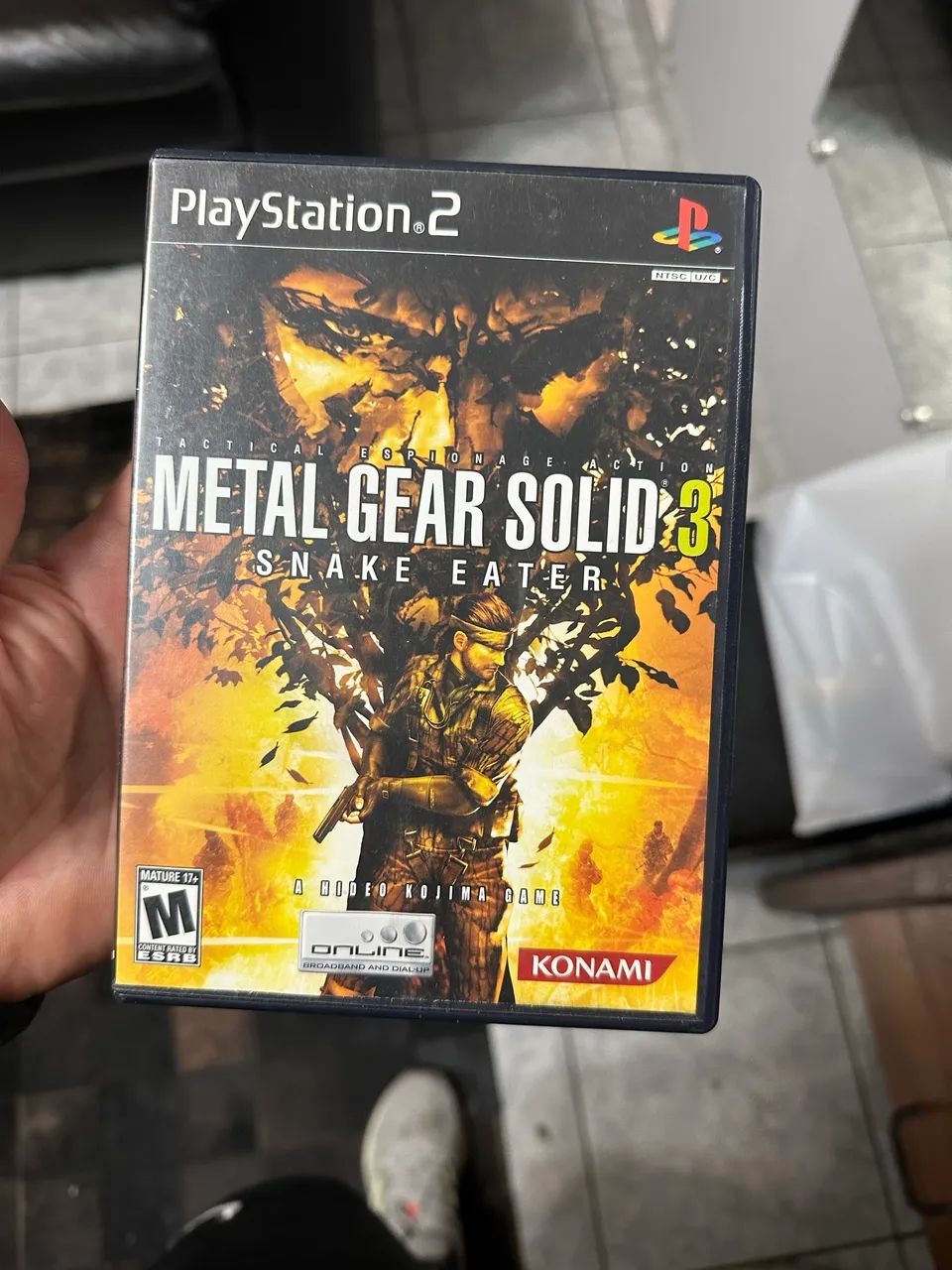 Metal gear solid 3 play2 Ester solid - Jogos de Vídeo Game
