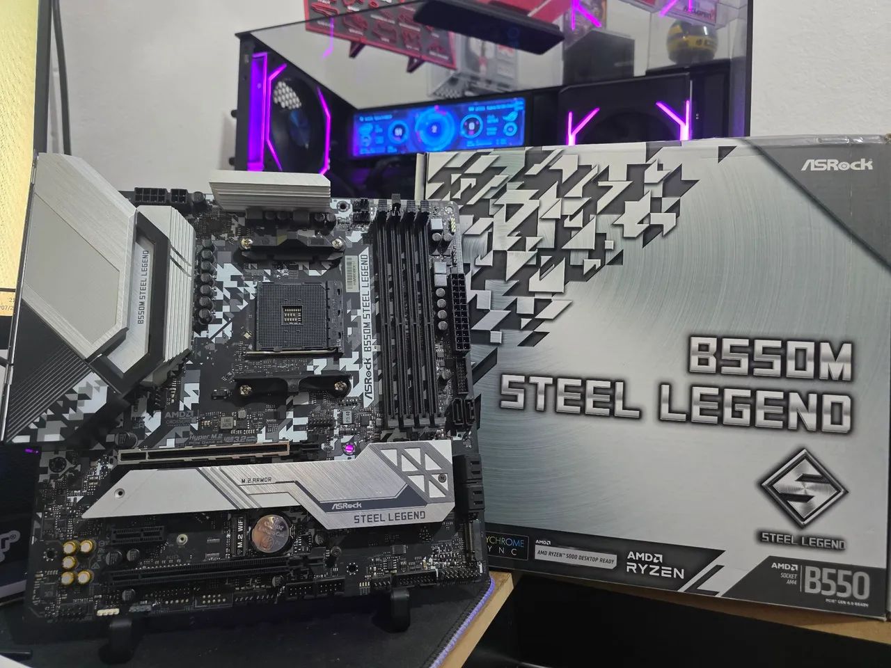 B550m Steel Legend