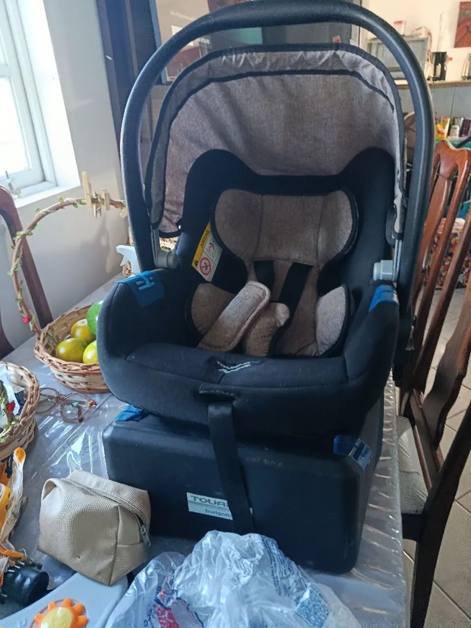 Carrinho e bebê conforto  - Foto 4