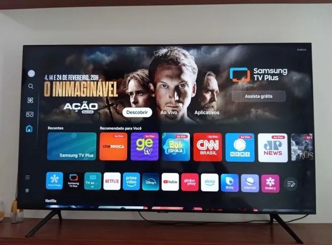 TV SAMSUNG 43 polegadas 4K Novíssima 