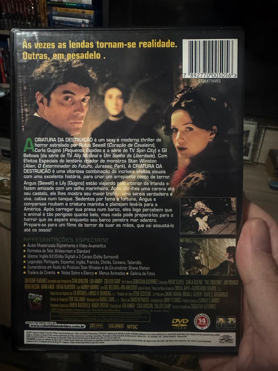 DVD criatura da destruição  - Foto 2