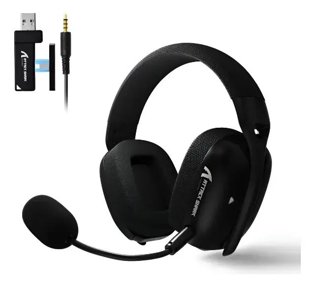 Headset, Fone Attack Shark Gamer L80 Pro Preto - Foto 2