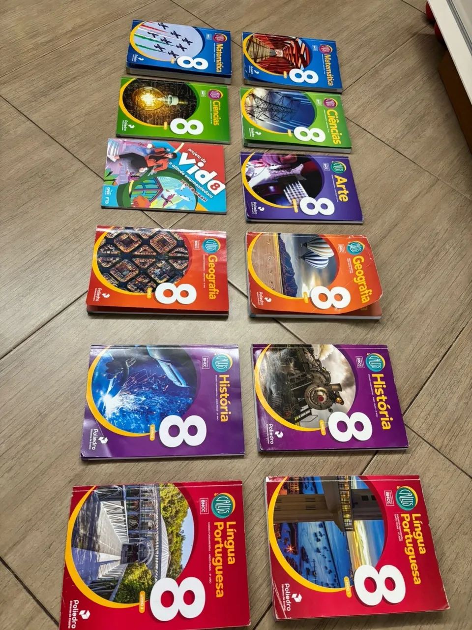 Kit livro completo 1 e 2 poliedro callis 2025 colégio ideal  - Foto 2