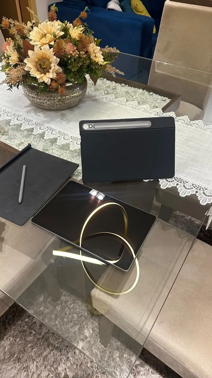 SAMSUNG GALAXY TAB S9 FE 6GB 128GB CINZA ESCURO - Foto 3