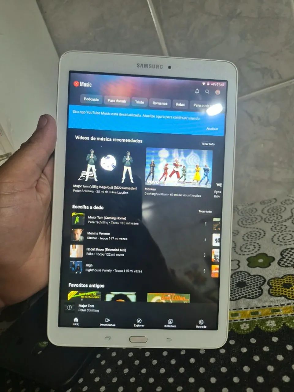 Tablet Samsung Galaxy Perfeito Impecavel Ideal para estudos Mega oferta  - Foto 3