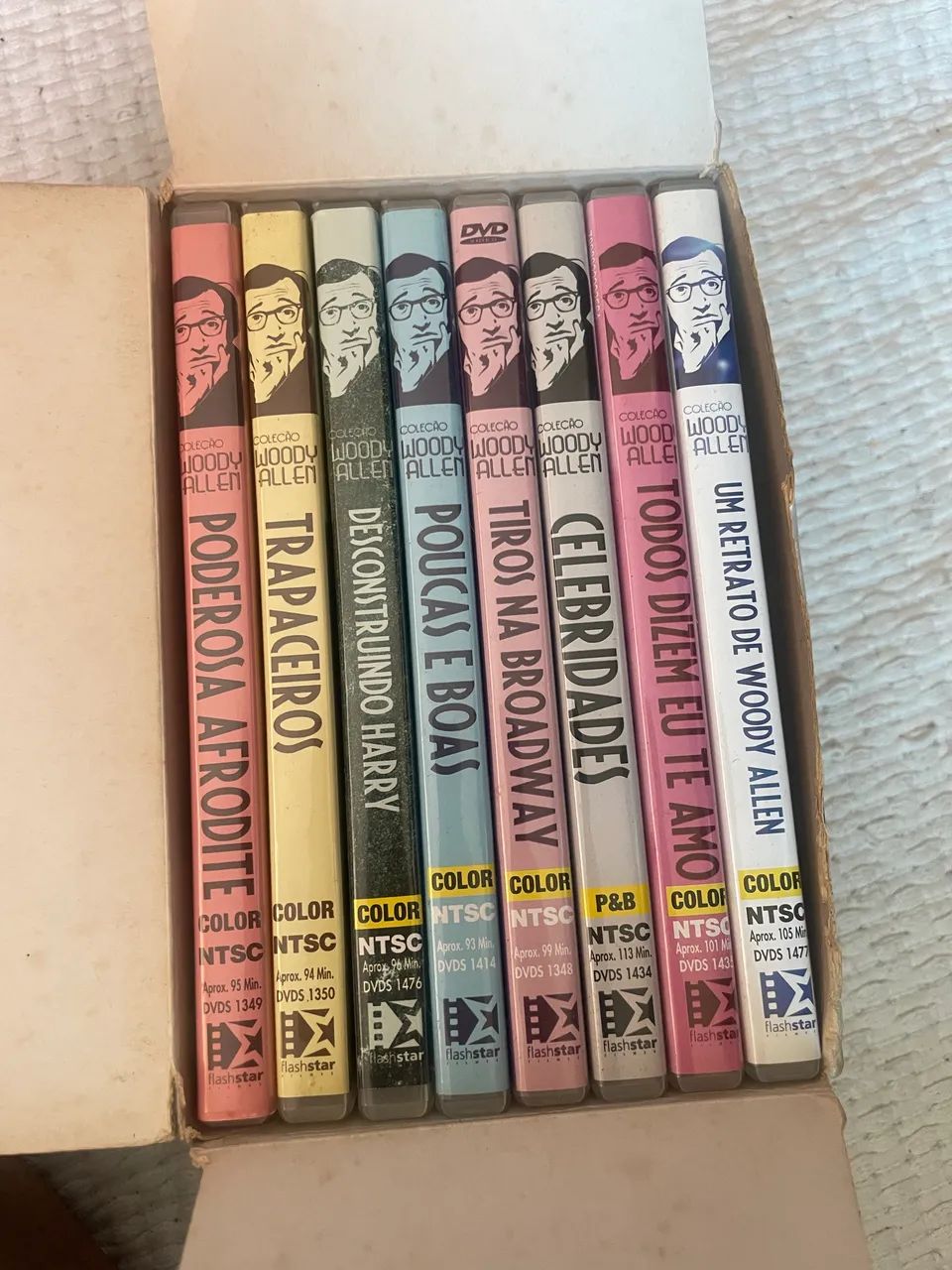Coleção Woody Allen - 8 box luxo DVDs - Foto 2