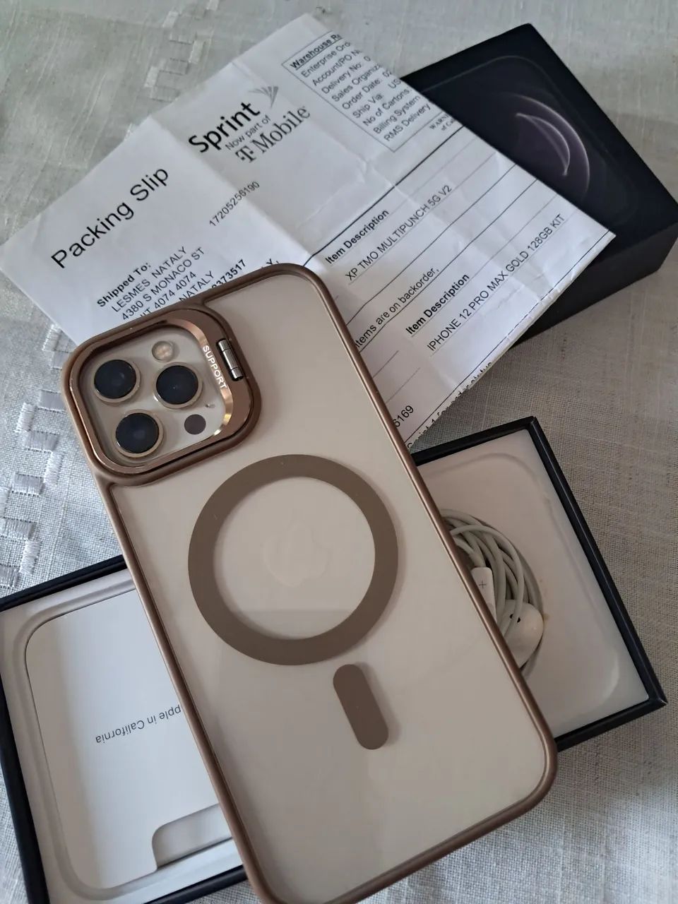 IPhone 12 PRO MAX GOLD 128GB 
