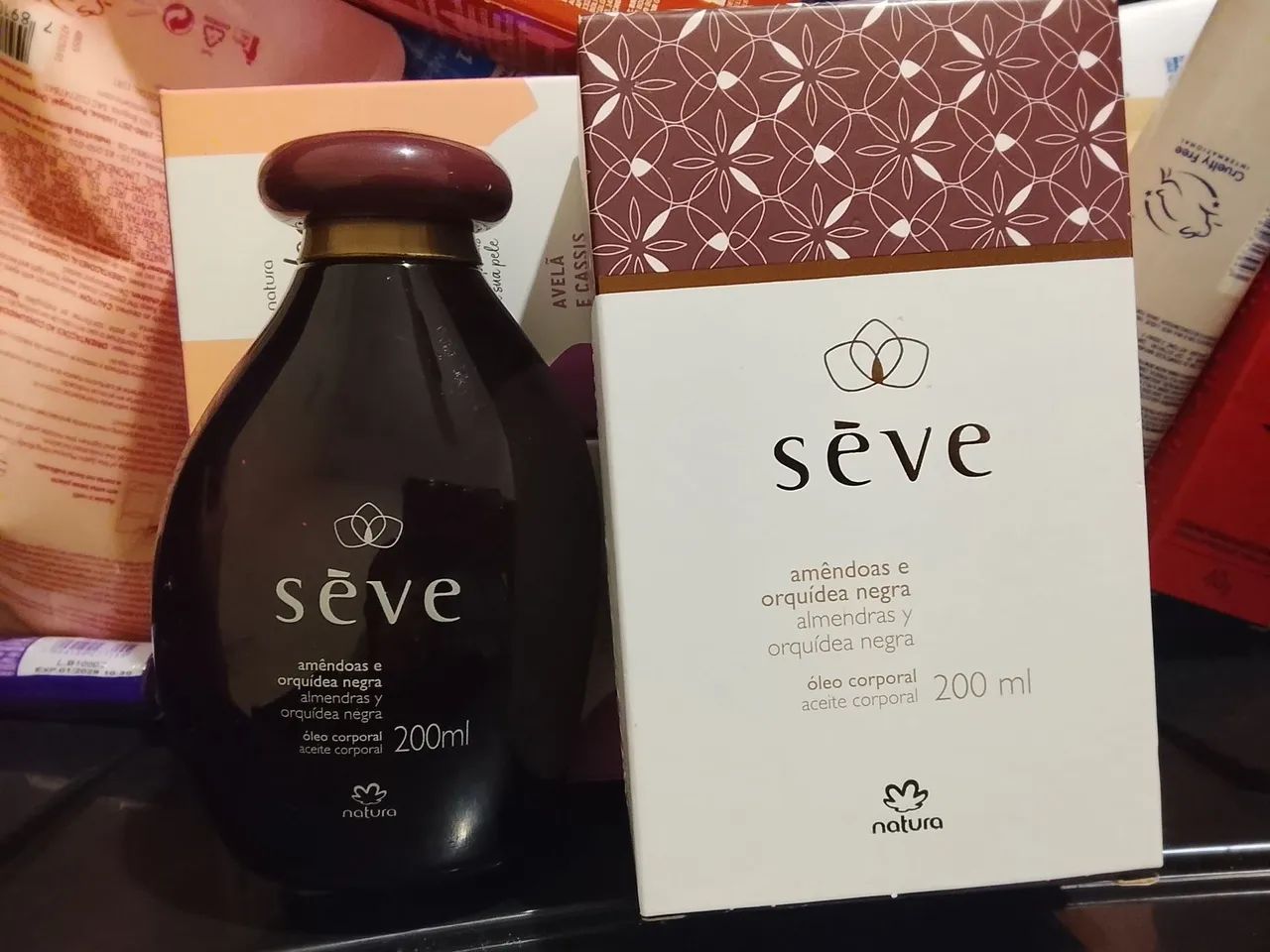 Óleo corporal Seve