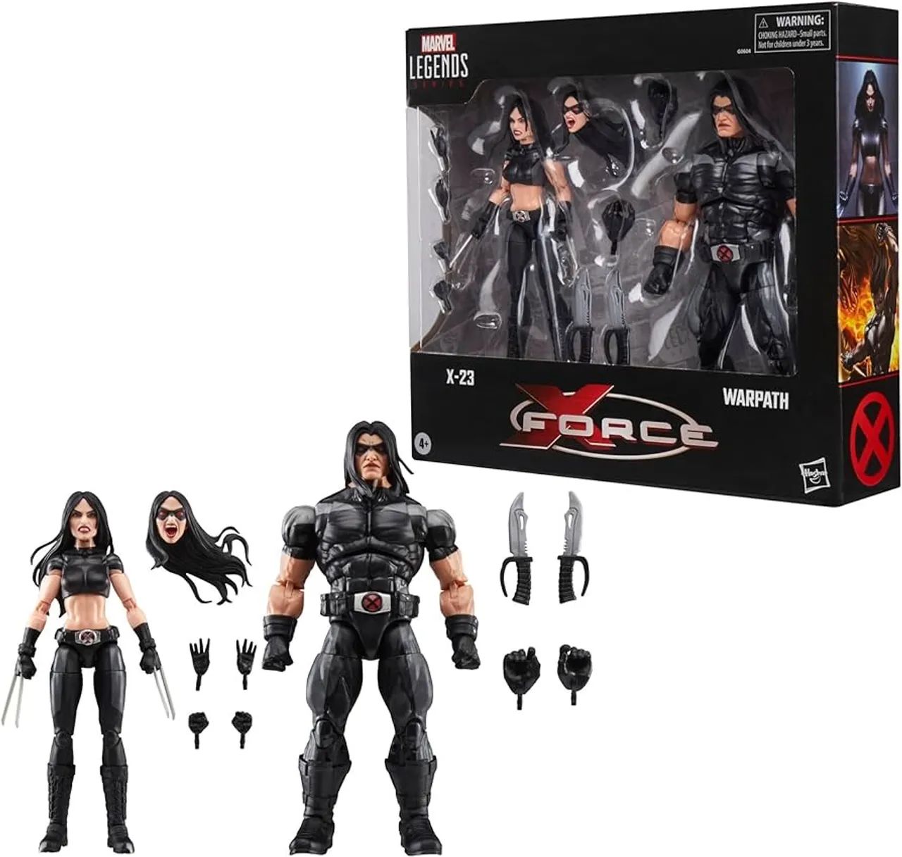 Marvel Legends - x-23 & warpath - x-force  - Foto 3