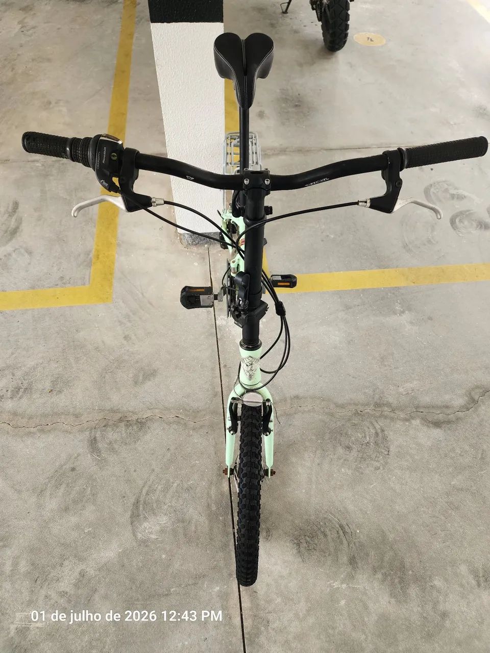 Bicicleta Dobrável  - Foto 4