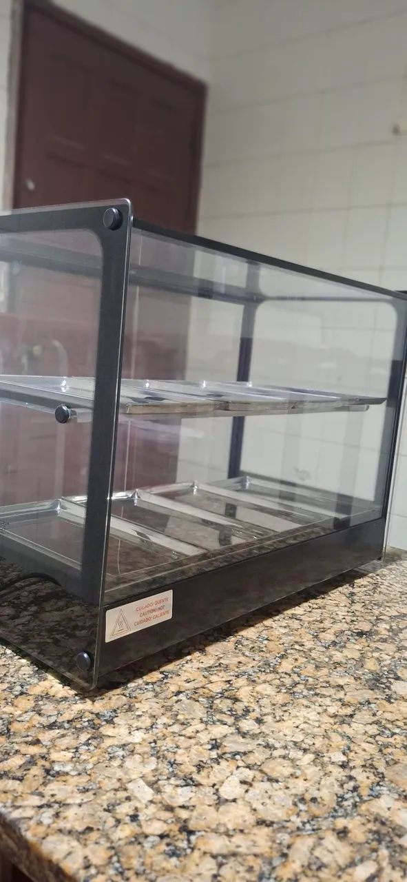 Estufa salgados 8 bandejas nova.