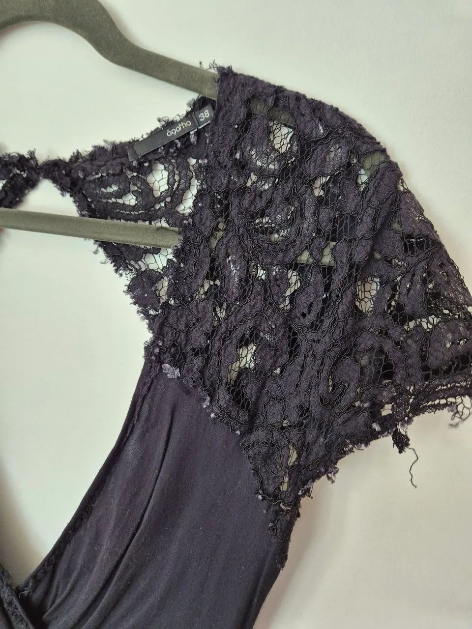 Blusa aghata preta - Foto 2