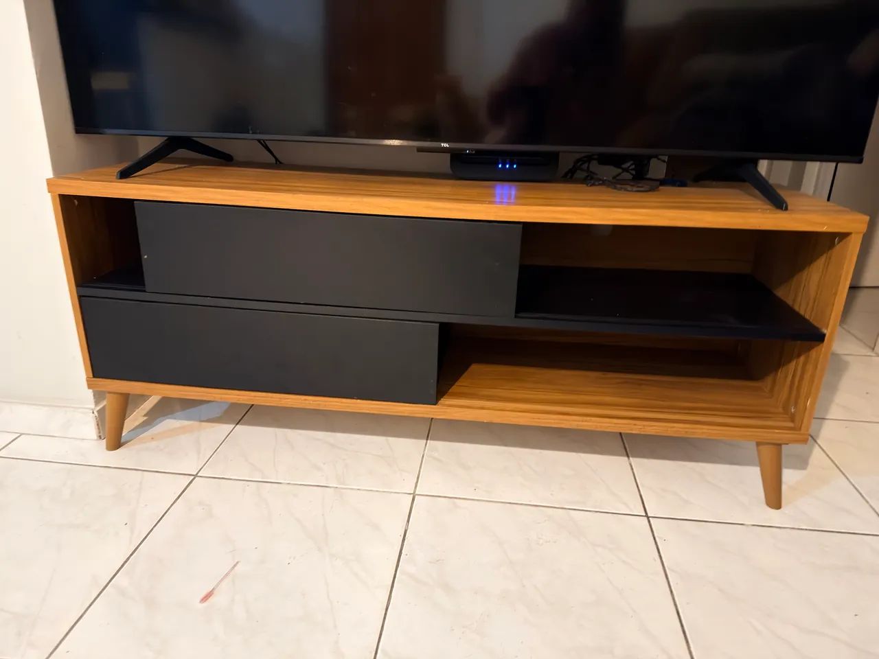 Rack para tv até 65 polegadas 2 portas 